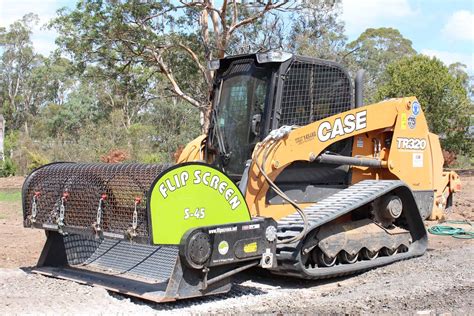 skid steer screening plant|top screen skid steer loader.